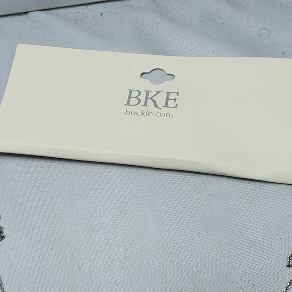 BKE silver layered necklace with stones - Picture 12 of 12